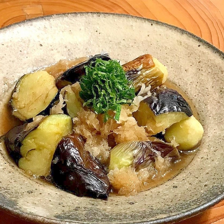 居酒屋メニュー!揚げなすのおろし煮